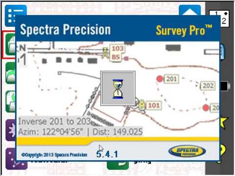 spectra precision survey mobile